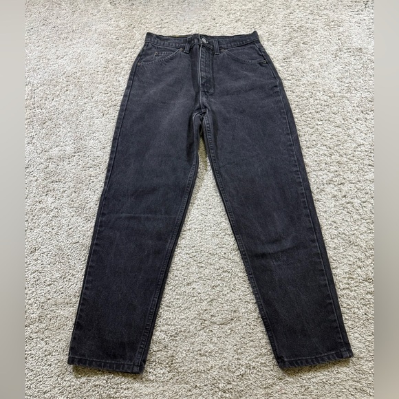 Vintage Levis Mom Jeans 10 Petite M Orange Tab Slim Fit Tapered Fit 921 USA - Picture 1 of 11